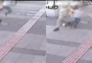 Vídeo: homem não aceita multa por estacionar em vaga reservada e dá uma ‘voadora’ no guarda