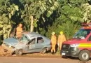 Acidente fatal: motorista morre após perder o controle do carro e bater em árvore