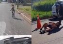Após discutir com motorista por estar no meio da Av. Guaicurus, ciclista é atropelada