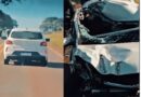 Vídeo mostra momento em que veículo, carregado de drogas, bate contra carreta na MS-156