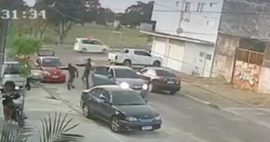 Homem é executado a tiros em rua de Corumbá; câmeras registram ação dos criminosos