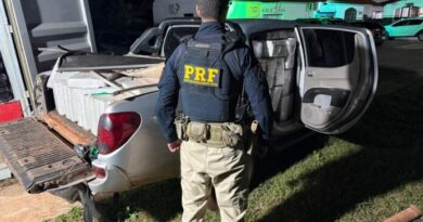 PRF apreende 1,5 tonelada de maconha em Caarapó; motorista conseguiu fugir