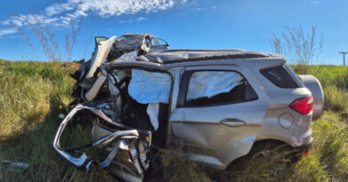 Colisão frontal na BR-463 deixa três mortos e dois feridos em Ponta Porã
