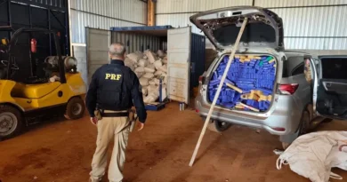 Megaentreposto é fechado em Dourados e 10 toneladas de maconha apreendidas