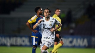 Santos goleia Universidad Central e encaminha a clssificação no playoff das oitavas de final da Copa Sul-Americana