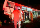 Acidente entre ônibus e carreta-cegonha na BR-163 deixou 37 feridos