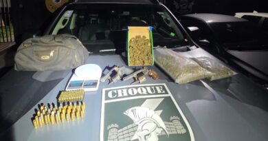 BPMChoque impede execuções no bairro Noroeste e apreende arsenal