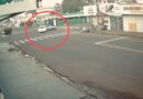 Vídeo: motorista fura o sinal e quase provoca capotamento de picape na Capital