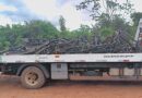 Mais de 120 quadros de moto são localizados abandonados em área rural da Capital