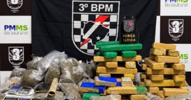 PM fecha boca em Dourados e prende motociclista após perseguição