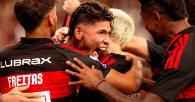 Flamengo vence o Fluminense e mantém a liderança do Brasileirão